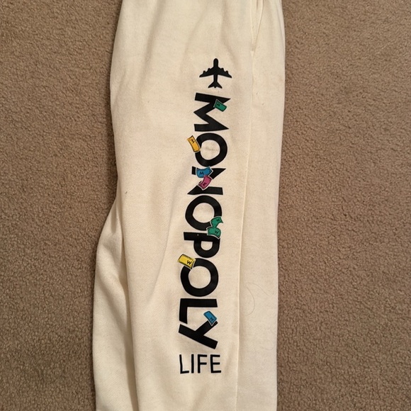 White sweatpants - Picture 2 of 5